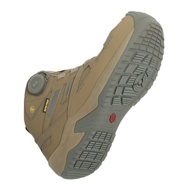 K2 Safety Waterproof Insulated Work Boots K2-120TN (Camel) – BOA Fit System, Composite Toe, Non-Slip Oil-Resistant Ankle Boots