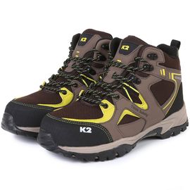 [K2-Safety] K2-67 Ankle Safety Shoes, Synthetic Leather + Mesh, Pylon Midsole, Rubber Outsole, Anti-Slip, Excellent Breathability, Premium Lightweight Safety Shoes