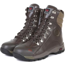 [K2-Safety] K2-71LP Ankle Safety Shoes, Heavy Duty Shoes, Natural Leather + PU Coated Leather, Pylon Midsole, Rubber Outsole, Air Vent