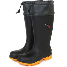 K2 Safety ASB-004-1 (Black) – Calf-Length Oil-Resistant Yording Safety Boots with Drawstring Closure & Lightweight Composite Toe