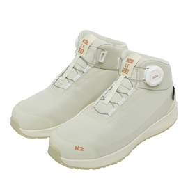 K2 Safety Women's Ultra-Lightweight Work Shoes LT-122LB (Light Beige) – BOA Fit System, Cordura Mesh, Composite Toe, Anti-Slip