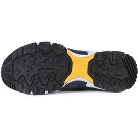 K2 Safety Air Mesh Lava (Navy) – Breathable, Lightweight Walking Safety Shoes with Phylon Cushioning