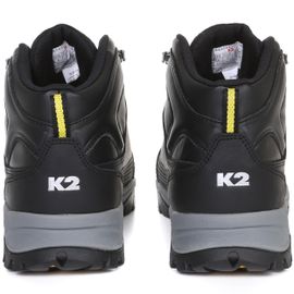 K2 Safety Storm (Black) – Breathable, Durable Walking Safety Shoes with Phylon Cushioning