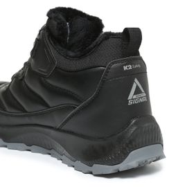 K2 Safety Winter Light Work Shoes (Black) – BOA® Fit, Waterproof, Insulated, Anti-Slip Walking Safety Footwear