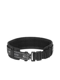 K2 Safety KBT-400 (Black) 4-Inch Tool Belt with Cushion Support – Free Size