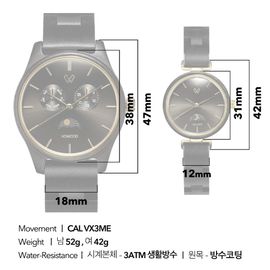 VOWOOD Ciel-Gorgeous Twilight Women's Wrist Watch / Natural Wood Handcrafted Premium Fashion Wristwatch, Walnut Tree, High-quality Wood Package, Lifetime Warranty - Made in Korea