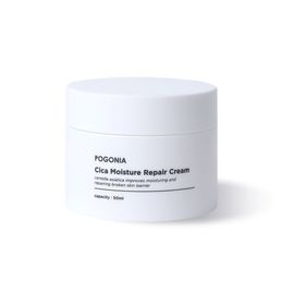Pogonia CICA Repair Cream 50ml – Centella, , Niacinamide & Madecassoside | Barrier Strengthening, Brightening & Acne-Care Moisturizer | AHA/BHA + PHA Formula _ Made in KOREA