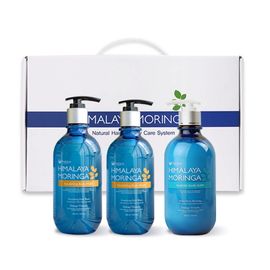 Pogonia Himalayan Moringa 3-Piece Body Gift Set (2ea Body Wash + 1ea Body Lotion), Natural Ingredients, , Brightening, Wrinkle Care, Skin Regeneration - Made in KOREA