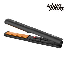 Glampalm Compact Mini Hair Straightener GP103, OK For Any Hair, Safety Sleep Mode, Free Voltage, Minimal Hair Damage - Made In KOREA