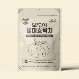 [Everyones Food] Chestnut Endodermis Pumpkin Tea (30 Tea Bags)-Diet a decrease in body fat, Detox for Body Cleanse-Made in Korea