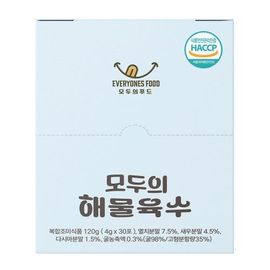 [ Everyones Food ] Natural Seafood Broth Coin Powder 120g Zero Additives No Dextrin Fluidized Bed Drying Technology  _ Made in Korea