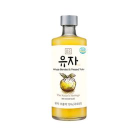 [CheongSum] Whole blended & Pressed YUJA 360ml-fruit extract juice-Made in Korea