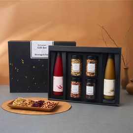 [CheongSum] Whole blended & Pressed Omija 500ml+Ginger 500ml+four kinds of Nuts Premium Gift Sets-fruit extract juice-Made in Korea