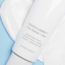 [BANACOS] CENTELLAMIDE CICA PEPTIDE CREAM 50mL-5 hyaluronic acid, Dermatologist Tested, HIGHLY BARRIER CARE-Made in Korea