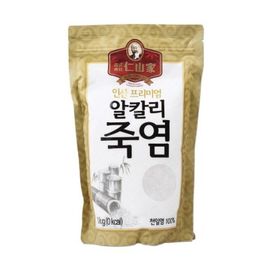 [INSAN BAMB00 SALT] Insan Premium Alkaline Bamboo Salt Powder for Cooking 1kg-Made in Korea