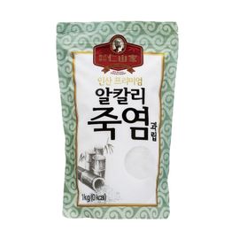 [INSAN BAMB00 SALT] Insan Premium Alkaline Bamboo Salt Granules for Cooking 1kg-Made in Korea