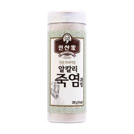 [INSAN BAMB00 SALT] Insan Premium Alkaline Bamboo Salt Granules for Cooking 280g-Made in Korea