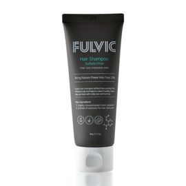 [INSAN BAMB00 SALT] FUILVIC Acid Hair Shampoo Sulfate Free 90ml-Hair loss intensive care-Made in Korea