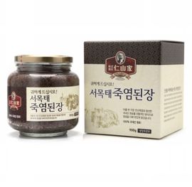[INSAN BAMB00 SALT] INSAN Family Seomoktae(Black beans) BAMB00 SALT Soybean paste 900g-Korean traditional food, Korean Doenjang-Made in Korea