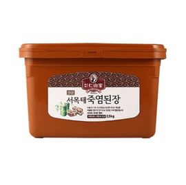 [INSAN BAMB00 SALT] INSAN Family Seomoktae(Black beans) BAMB00 SALT Soybean paste 2.5kg-Korean traditional food, Korean Doenjang-Made in Korea
