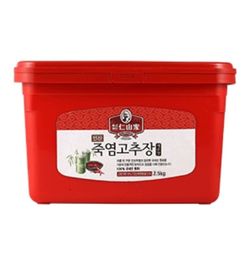 [INSAN BAMB00 SALT] INSAN Family BAMB00 SALT Red Pepper paste 2.5kg(Spicy)-Korean traditional food, Korean Gochujang-Made in Korea