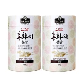 [INSAN BAMB00 SALT] INSAN Family BAMB00 SALT Safflower Seed powder 500gx2-Bone health, Linoleic Acid Supplements-Made in Korea