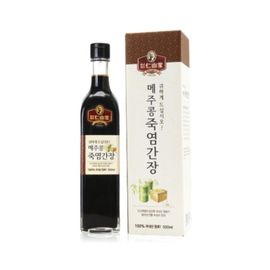 [INSAN BAMB00 SALT] INSAN Family BAMB00 SALT Fermented Bean Naturally Brewed Soy Sauce 500ml-Made in Korea