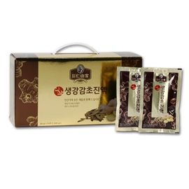 [INSAN BAMB00 SALT] INSAN Family Ginger Licorice Extract 80ml x 30packs-Cough Syrup, Respiratory Health, -Made in Korea