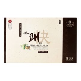 [INSAN BAMB00 SALT] INSAN Family BAMB00 SALT Seomoktae, fast-fermented bean paste 90sticks-Made in Korea