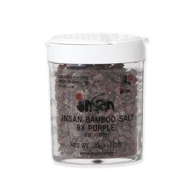 [Insan Bamboo Salt] 9X Roasted Premium Purple Bamboo Salt Solid 20g – Mineral-Rich Antioxidant Salt _ Made in Korea