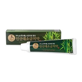 [INSAN BAMBOO SALT] InSan Dae-Sogeum Toothpaste 160g – Traditional Korean 9x Roasted Bamboo Salt Toothpaste for Gum and Oral Health _ Made in Korea 