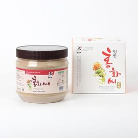 [INSAN BAMBOO SALT] INSAN Family BAMBOO SALT Safflower Seed powder 500g-Bone health, Linoleic Acid Supplements-Made in Korea