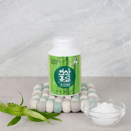 [INSAN BAMBOO SALT] 1-Times Roasted – Powder Type 300g _ Alkaline Traditional Health Salt with Antioxidant Benefits _ Made in Korea