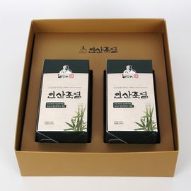 [INSAN BAMBOO SALT] Insan 9 Times Roasted Bamboo Salt  Solid and Powder set   _ Made in Korea
