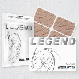 LAOMETE Legendary Patch Legend 40 sheets, finger, wrist, ankle, knee, neck, shoulder pain, Cormarine energy patch. Far infrared ray radiation, muscle massage effect - Made in KOREA