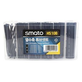 SMATO Heat Shrinkable Tube Black Set ( 6 type, 100ea)