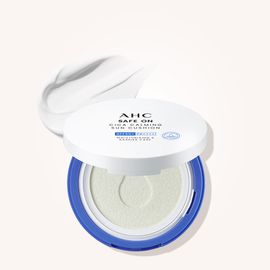 AHC Safe-On Cica Calming Sun Cushion 25g, UV Protection, Moisturizing, Soothing, Dry Itching Relief, Brightening and Wrinkle Care Functional Cosmetics _ Made in Korea