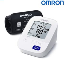 [Omron] Automatic electronic blood pressure monitor HEM-7156T, one-touch operation, easy and convenient home blood pressure monitor, cylindrical cuff with soft support, 60-time memory function, LCD display