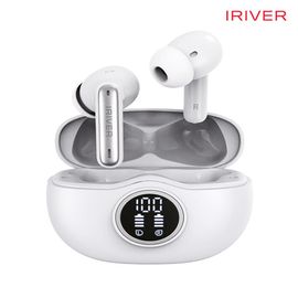 iRiver Noise-Canceling Bluetooth Earphone IB-T5011BT, ANC+ENC+transparency mode technology, 5.3 Bluetooth earbuds, auto pairing, one-touch operation button, AI voice recognition