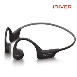 iRiver Bone Conduction Bluetooth Headset IBC-AIR9, IPX8 waterproof, 7 hours continuous playback, 28g lightweight, high sensitivity microphone, magnetic charging, Bluetooth 5.3 earphones
