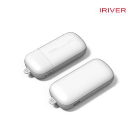 IRIVER Portable LED Hand Warmer & Power Bank IHW-OP52 – 5200mAh Large Capacity, Double Sided Heating, Warm Control, LED Mood Lamp