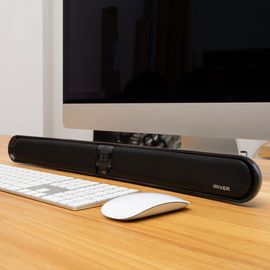 iRiver Gaming Bluetooth PC Soundbar IRC-SB70, curved design gaming speaker, 10W rich sound, headset support, wireless speaker, intuitive operation buttons