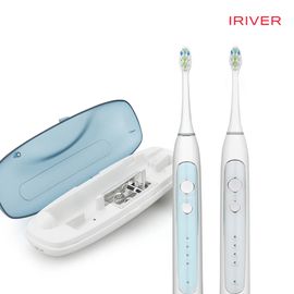 iRiver Rechargeable Sonic Electric Toothbrush Sterilization Set IST-2500 + OTS-100, Dupont toothbrush head, fully waterproof, 2-minute auto timer, 4 modes, wireless charging