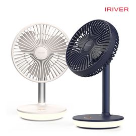 iRiver Desk Wireless Fan TF-4000L, 4-Level Wind Speed Control, 75-Degree Angle Adjustment, Low noise, PCM Safety Protection Circuit, Separate and Washable Blades, Anti-Slip Pad