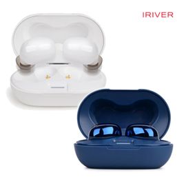 iRiver Eiger Sweet W50 TWS Bluetooth earphones, Bluetooth 5.3 earbuds, IPX4 water resistant, auto bearing, usable up to 20 hours, 3.7g ultra light