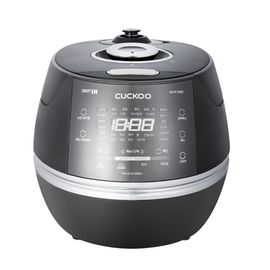 [Cuckoo] CRP-BCHF105BD (Uncooked) 10 - cups Premium Metallic  IH Electric Pressure Rice Cooker LED display  Automatic sterilization and cleaning made in korea