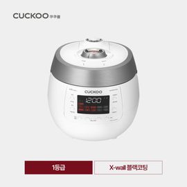 [Cuckoo] CRP-BRT0610FWD Twin Pressure The Light Rice Cooker 6-serving Xwall Black Coated Inner Pot, Top Energy Efficiency Grade 1, Made in Korea