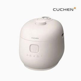 [CUCHEN] brain IH CRH-TWK0641WSF-Induction Heating Dual Pressure Rice Cooker 6 Cup (Uncooked), High/Non-Pressure, Triple Power Packing, Auto Steam Clean-Made in Korea