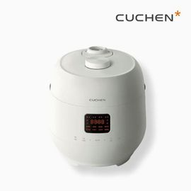 [CUCHEN] THE Fit Slim CRS-WK0640FSW-Heating Pressure Rice Cooker 6 Cup (Uncooked), Triple Power Packing, Easy Open Handle, DYKING COATED INNER POT-Made in Korea