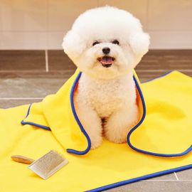 [VitaGRAM] Dog Towel M/L-Super Absorbent Soft Microfiber Dog Bath Towel for Quick Drying